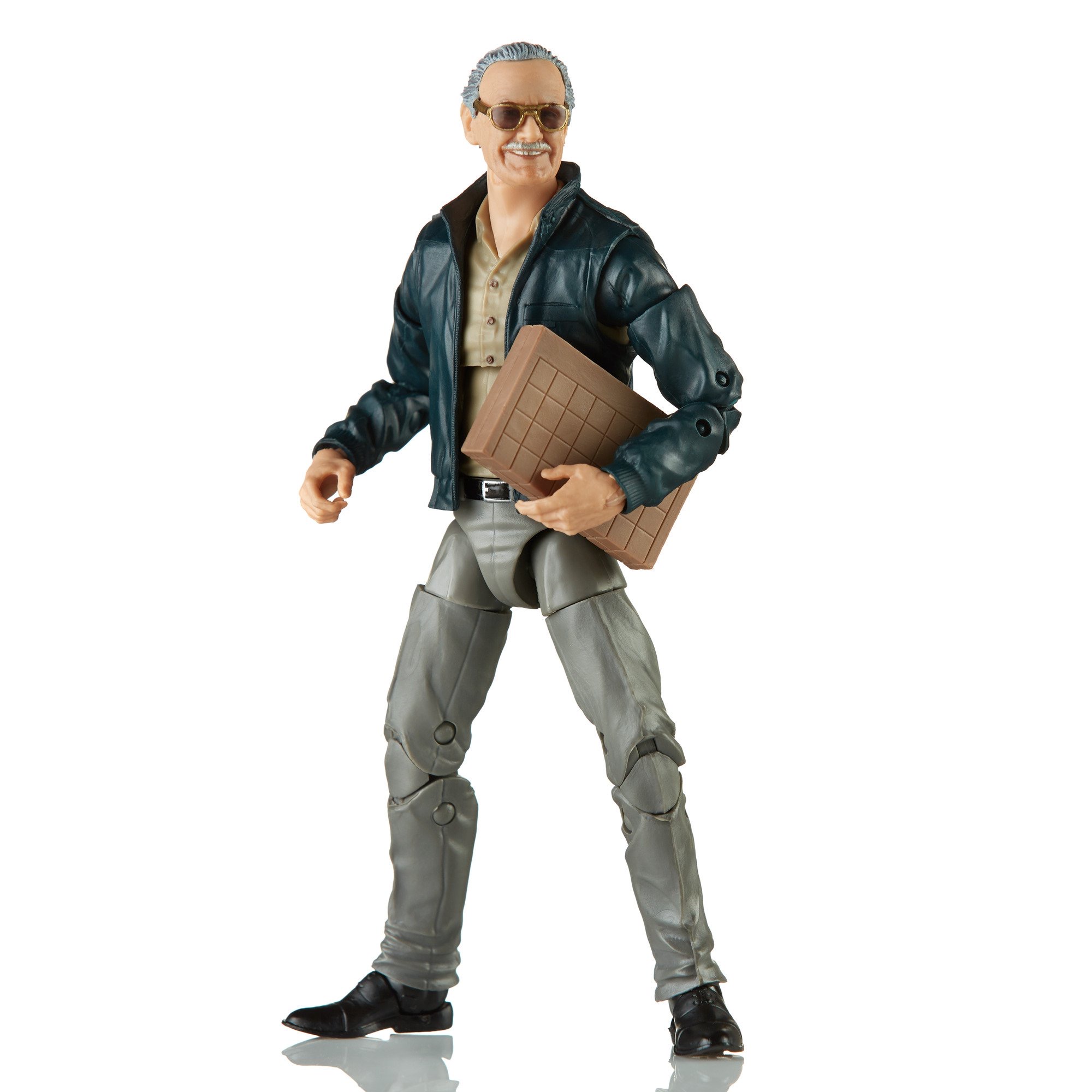 Hasbro Marvel Legends Series Stan Lee 6-inch Figure ฮาสโบร มาร์เวล เลเจนด์ ซีรี่ย์ส อเวนเจอร์ส หุ่นโมเดลฟิกเกอร์ สแตน ลี ขนาด6 นิ้ว ลิขสิทธิ์แท้