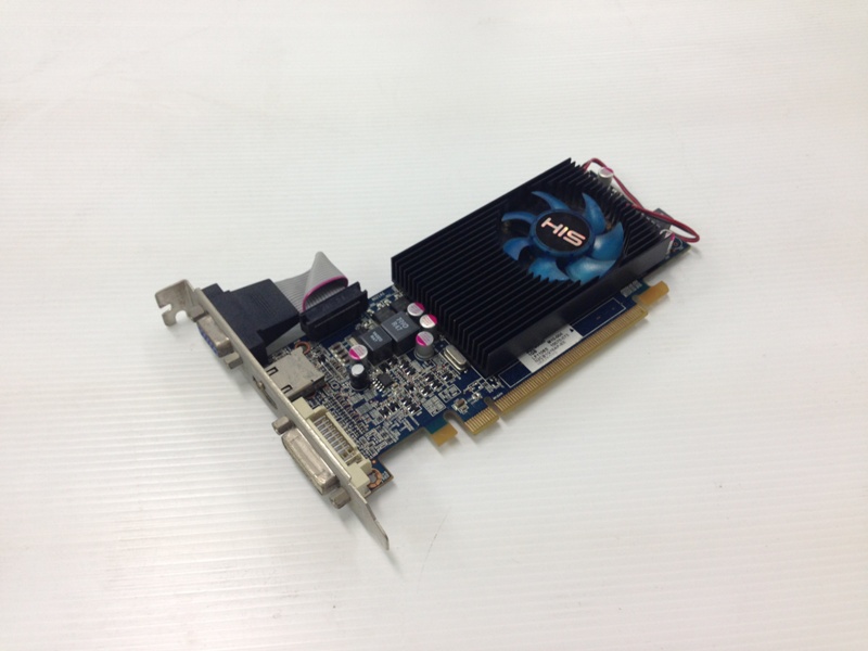 HIS HD5570 1GB. DDR-3 128Bit
