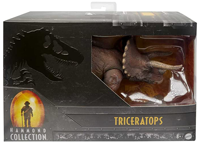Mattel Jurassic World Hammond Collection Triceratops (HFG68) แมทเทล จูราสสิค เวิลด์ ของเล่นแอ็กชั่นฟิกเกอร์ไดโนเสาร์ ไทเซราทอปส์