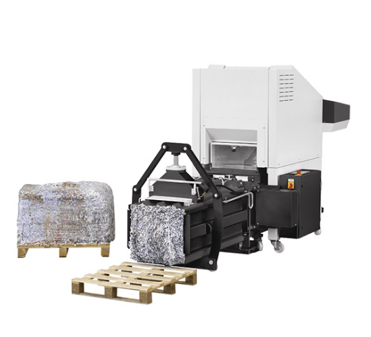 ขายถูก เครื่องทำลายเอกสารพร้อมอัดเศษวัสดุ HSM รุ่น SP 5088