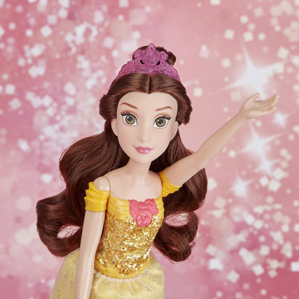 Hasbro Disney Princess Royal Shimmer Belle ฮาสโบร ดิสนี่ย์ ปริ๊นเซส ตุ๊กตาเจ้าหญิง เบลล์ ขนาด 11.5 นิ้ว ลิขสิทธิ์แท้