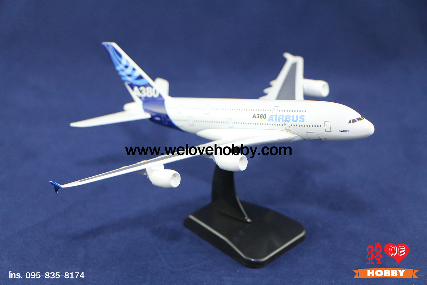 โมเดลเครื่องบิน Airbus A380 ไซส์กลาง Airbus A380 Series (1:400)