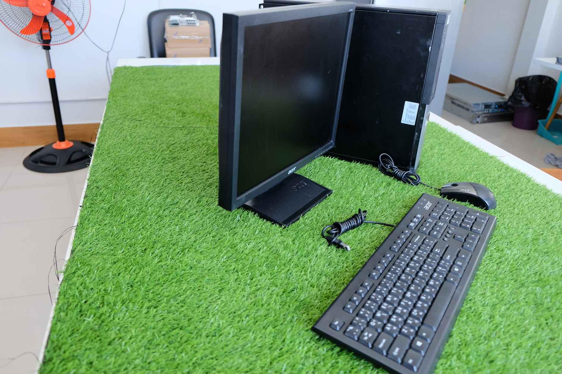 PC Dell optiplex 390 PC Dell optiplex 990 i3-2100 ram 4 GB HDD 320 GB ครบชุด พร้อมจอ 17 นิ้ว เม้าส์ คีร์บอร์ด usb wifi เครื่องเหมาะสำหรับทำงานออฟฟิต บัญชี ดูหนังฟังเพลง