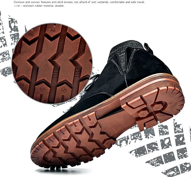 01056 รองเท้าบูท LZDZN Martin Boots Shoes high สไตล์วินเทจ [ชาย/หญิง] Size 38-44