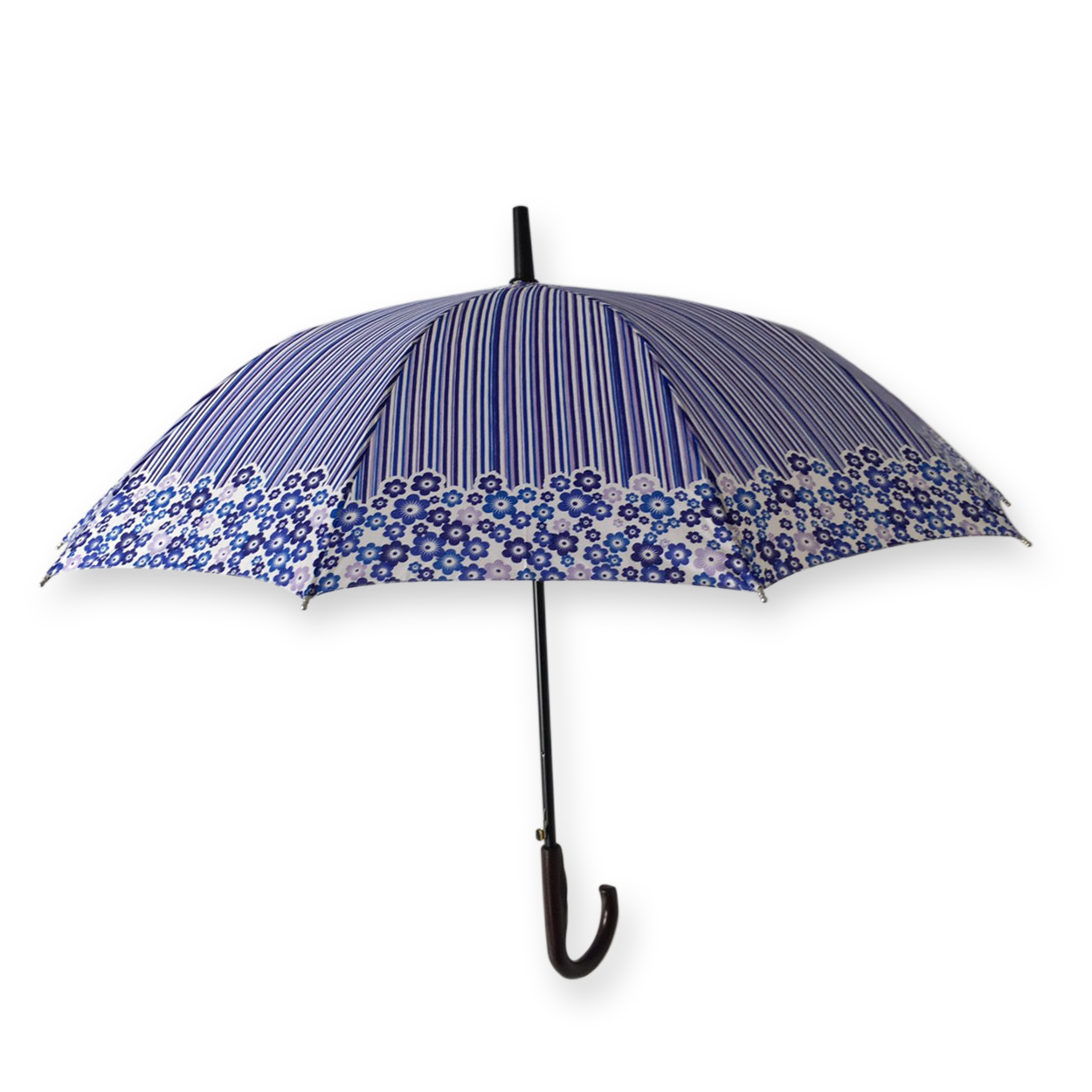 ร่มตอนเดียว22 8ก้านรหัสลายดอกไม้