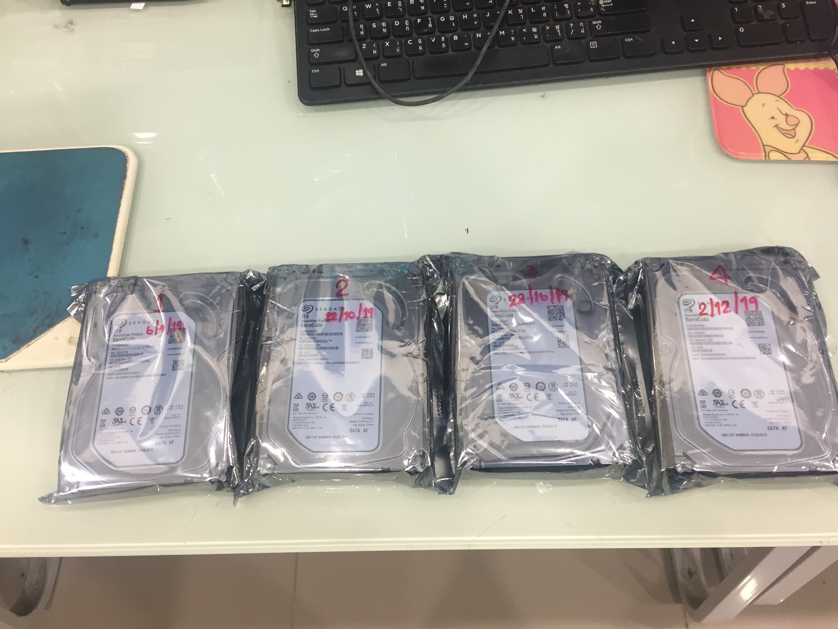2TB. SEAGATE ST2000DM006 ของใหม่เคลมมา มี4ลูก