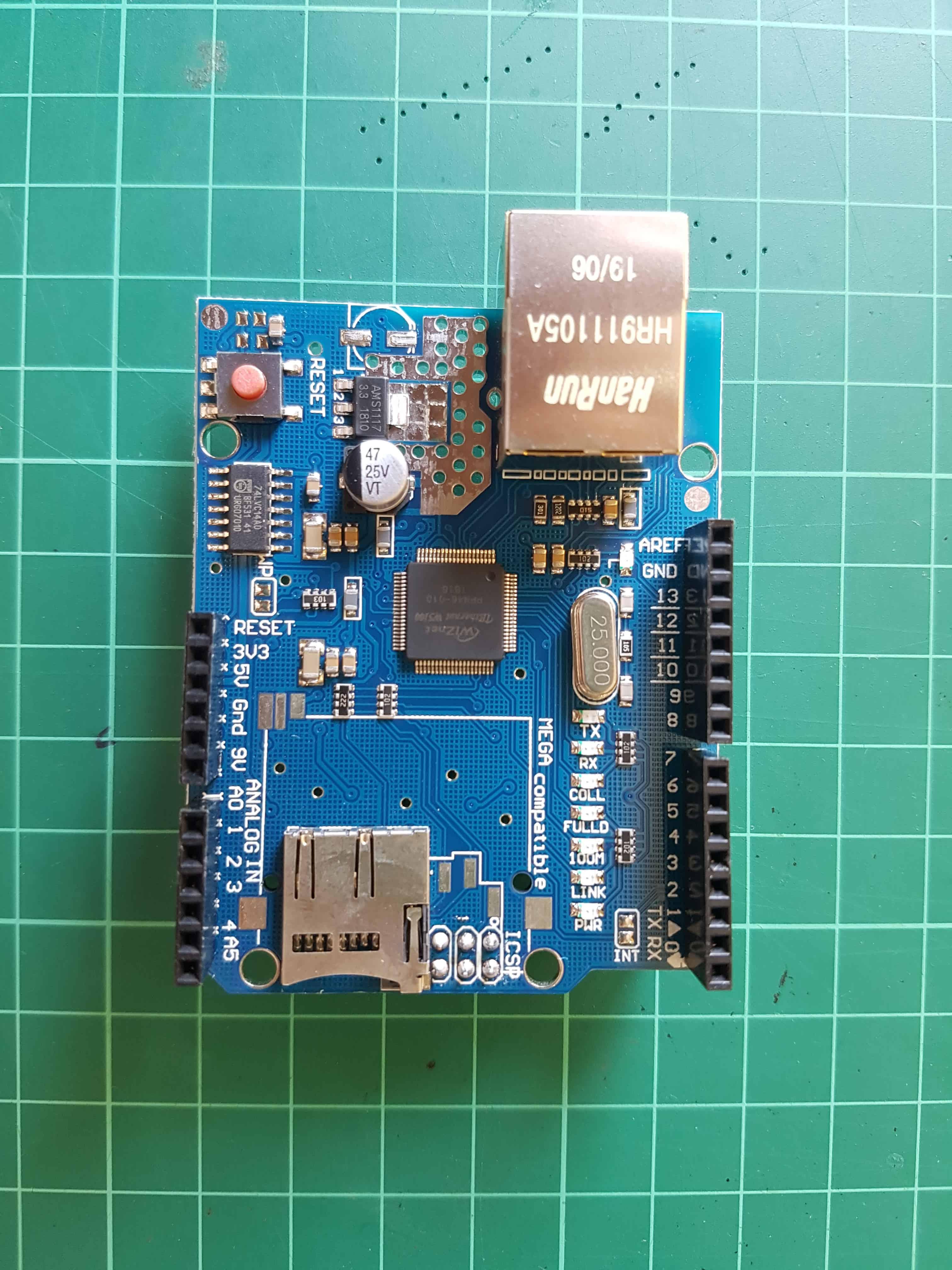 Uno Shield Ethernet W5100