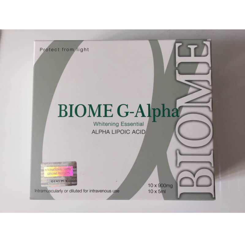 Biome G-Alpha Whitening Essential กลูต้ายอดฮิตจากอังกฤษ
