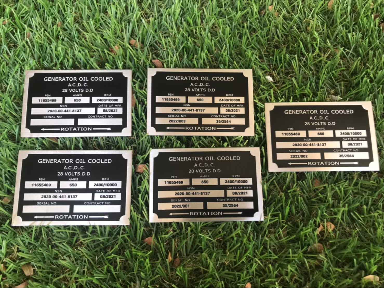 #งานป้ายกัดกรดเนมเพลท