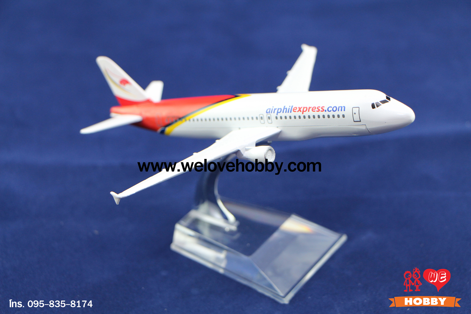 โมเดลเครื่องบิน Airphil Express (Airbus A320) ฟิลิปปินส์