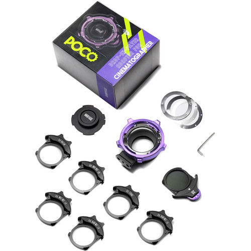 MOFAGE POCO Drop-In Filter Lens Mount Adapter Advanced Kit (Canon RF to PL)