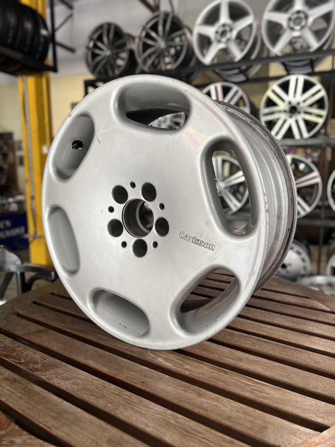 ล้ออะไหล่เบนซ์ คาร์สัน 18" แท้แยกขายเศษทำอะไหล่