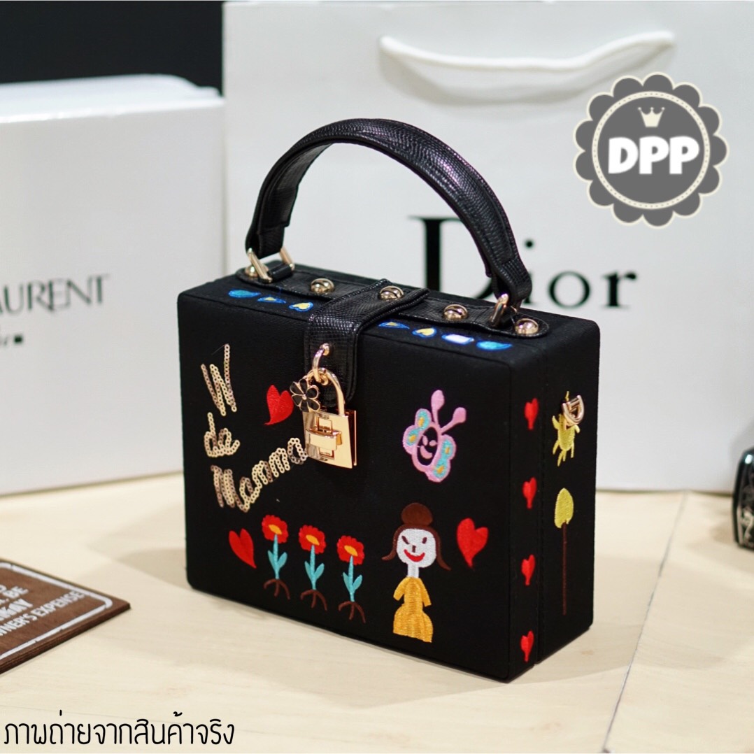 กระเป๋า Miss Sirily "I Love U Mamma" Dolce&Gabbana Bag (Hi-End)