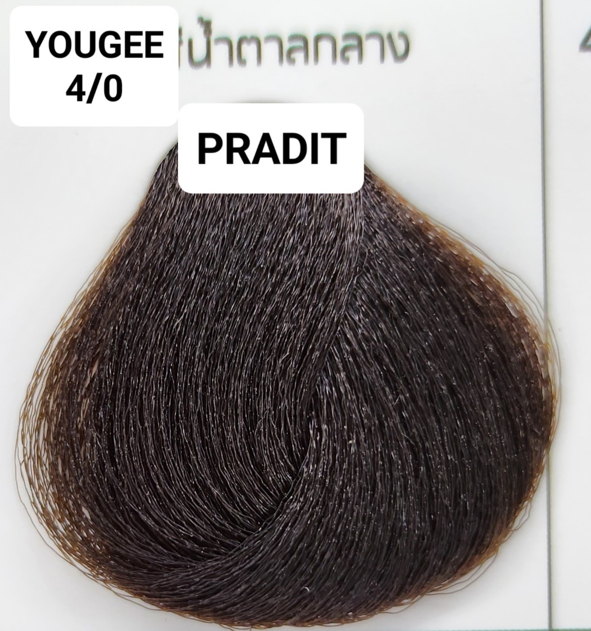 ยูจี ไฟโทน แฮร์ คัลเลอร์ ครีม 4.0 สีน้ำตาลกลาง 200 กรัม