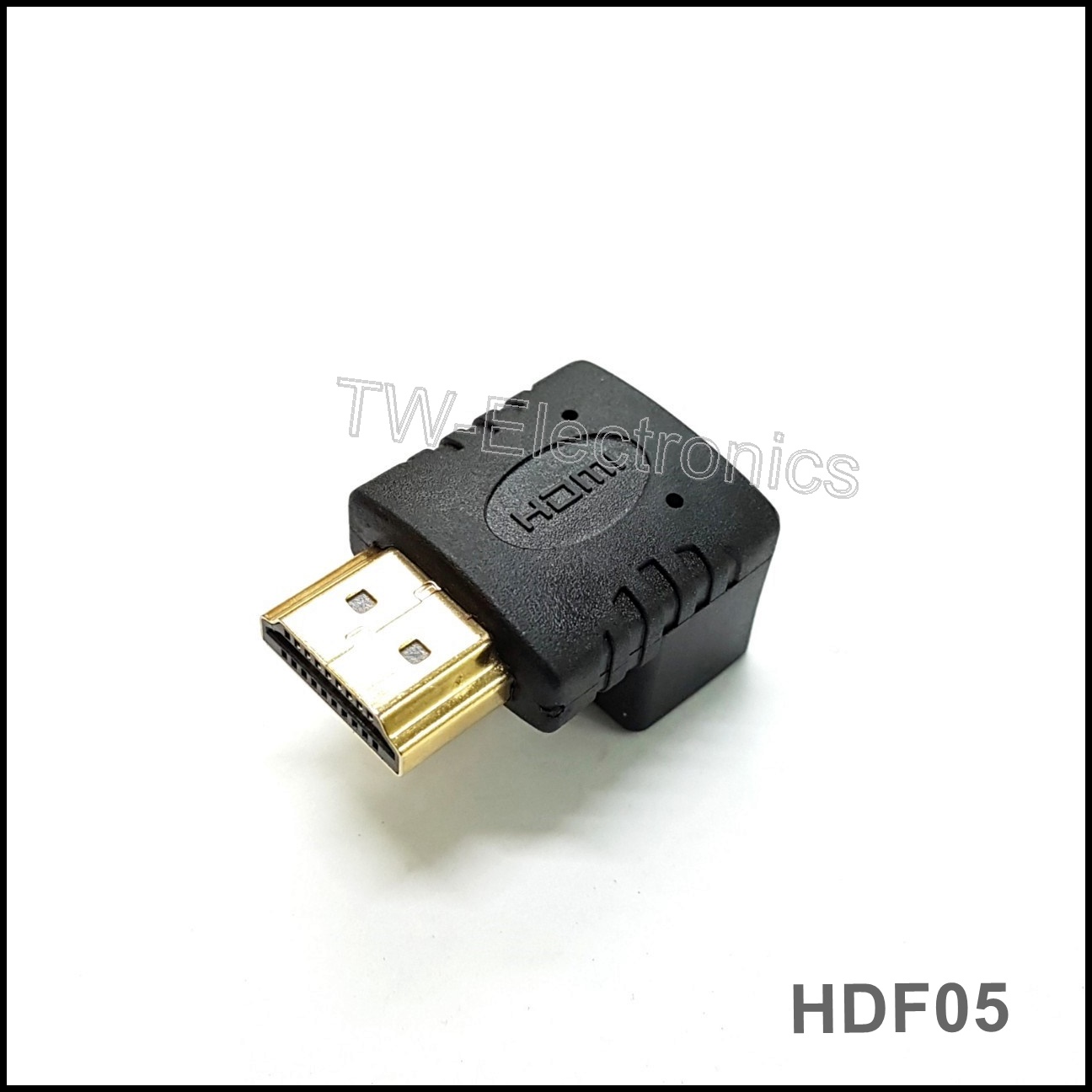 HDMI ตัวผู้ ท้าย HDMI ตัวเมีย (แบบงอ) / HDF05