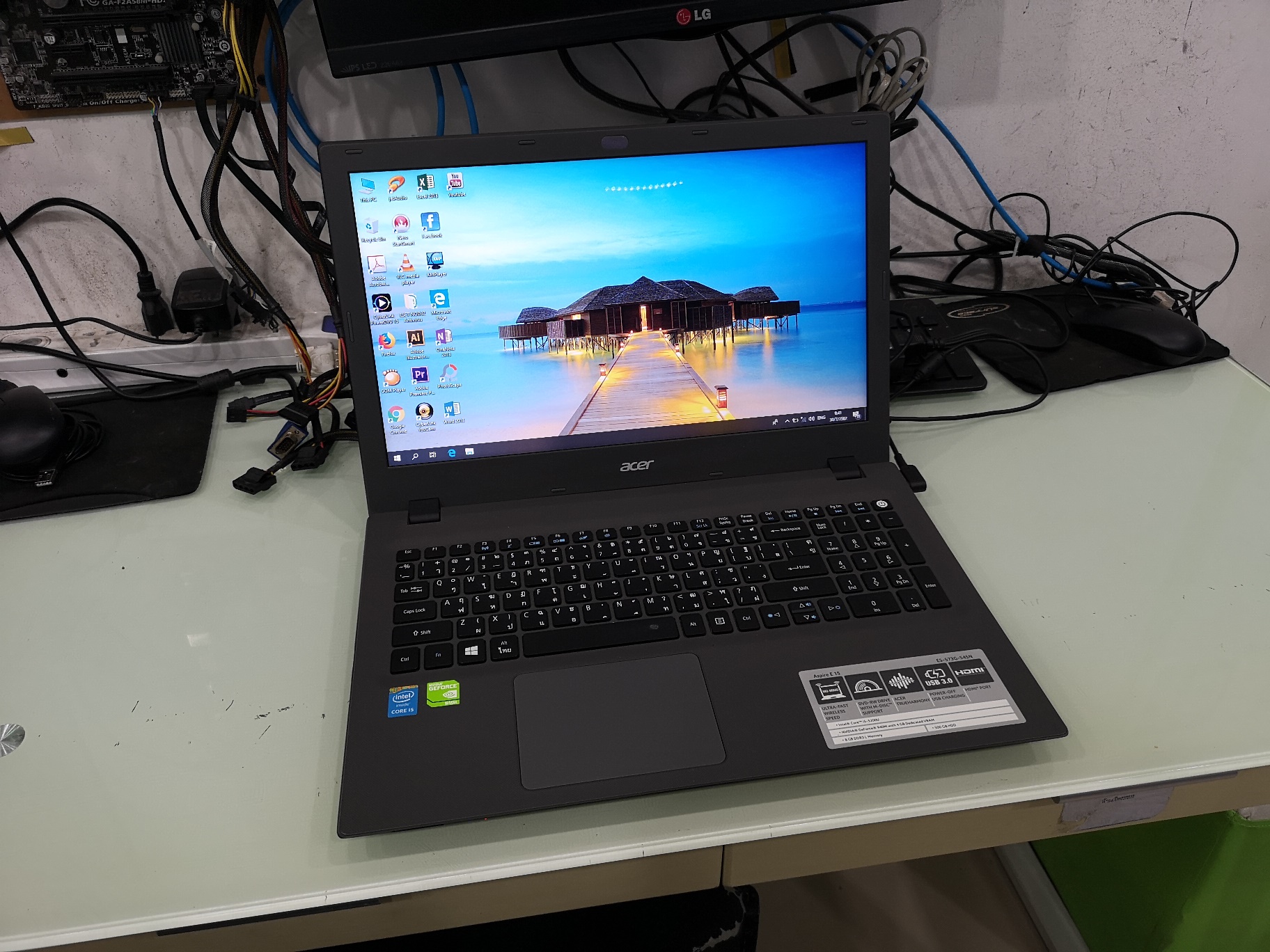 ACER Aspire E5-573G แบตฯเสื่อม