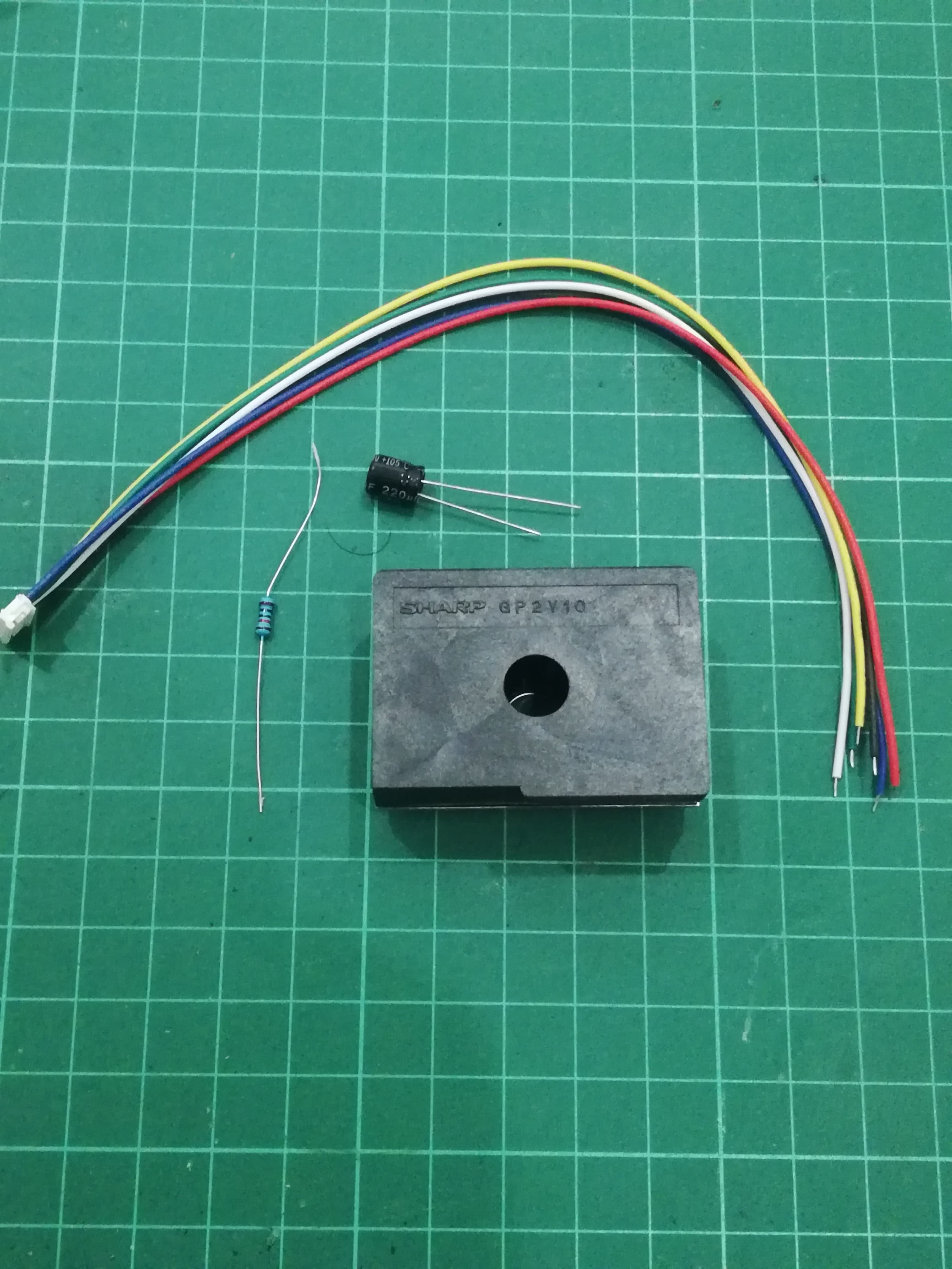 GP2Y1014AU Dust sensor PM2.5 ( เซนเซอร์ตรวจจับฝุ่น )