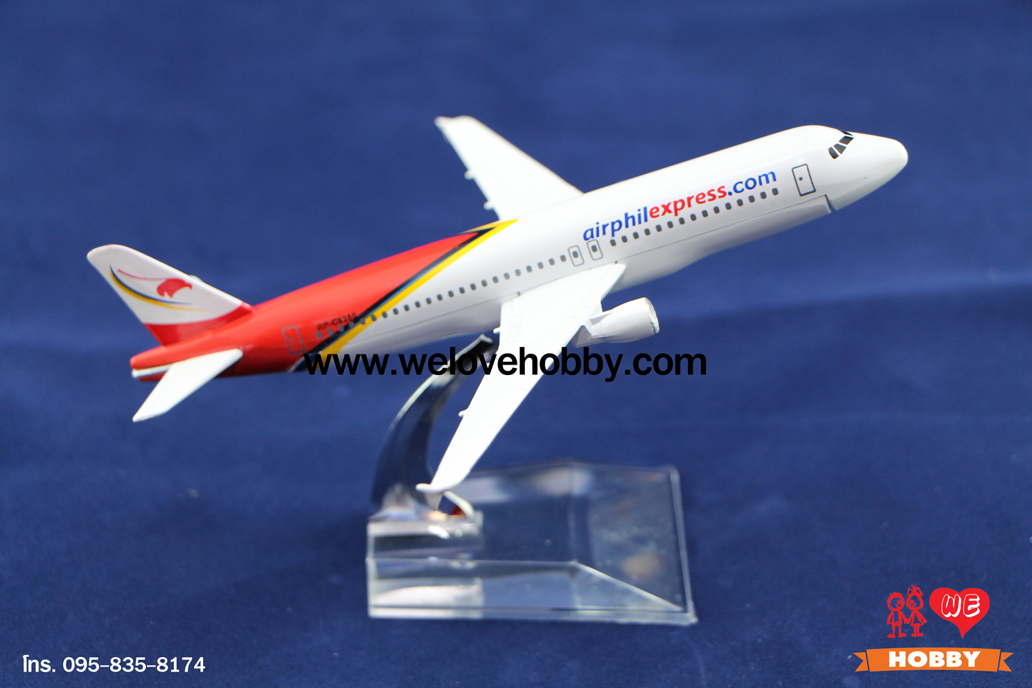 โมเดลเครื่องบิน Airphil Express (Airbus A320) ฟิลิปปินส์