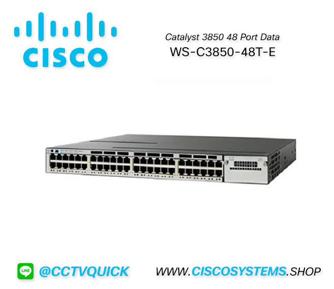 EOL WS-C3850-48T-E (Cisco Catalyst 3850 48 Port Data IP Services) ** C9300-48T-A