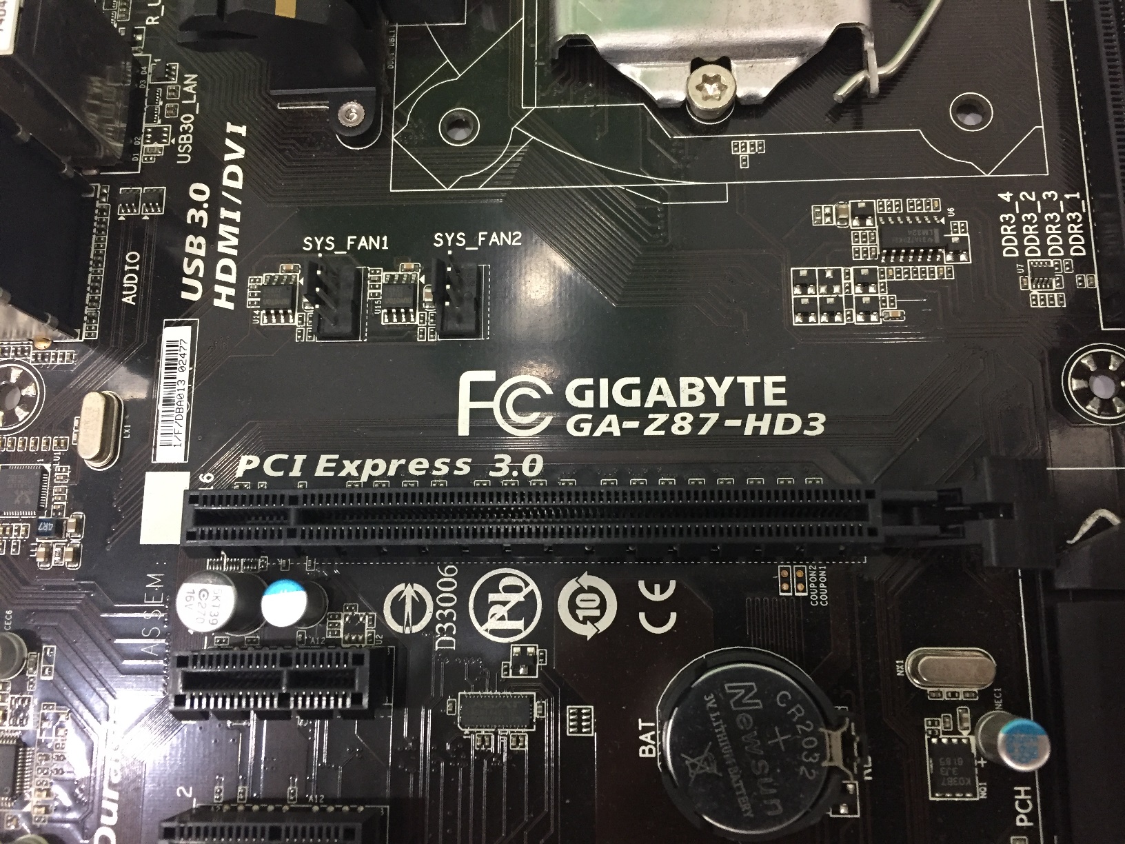 GIGABYTE GA-Z87-HD3