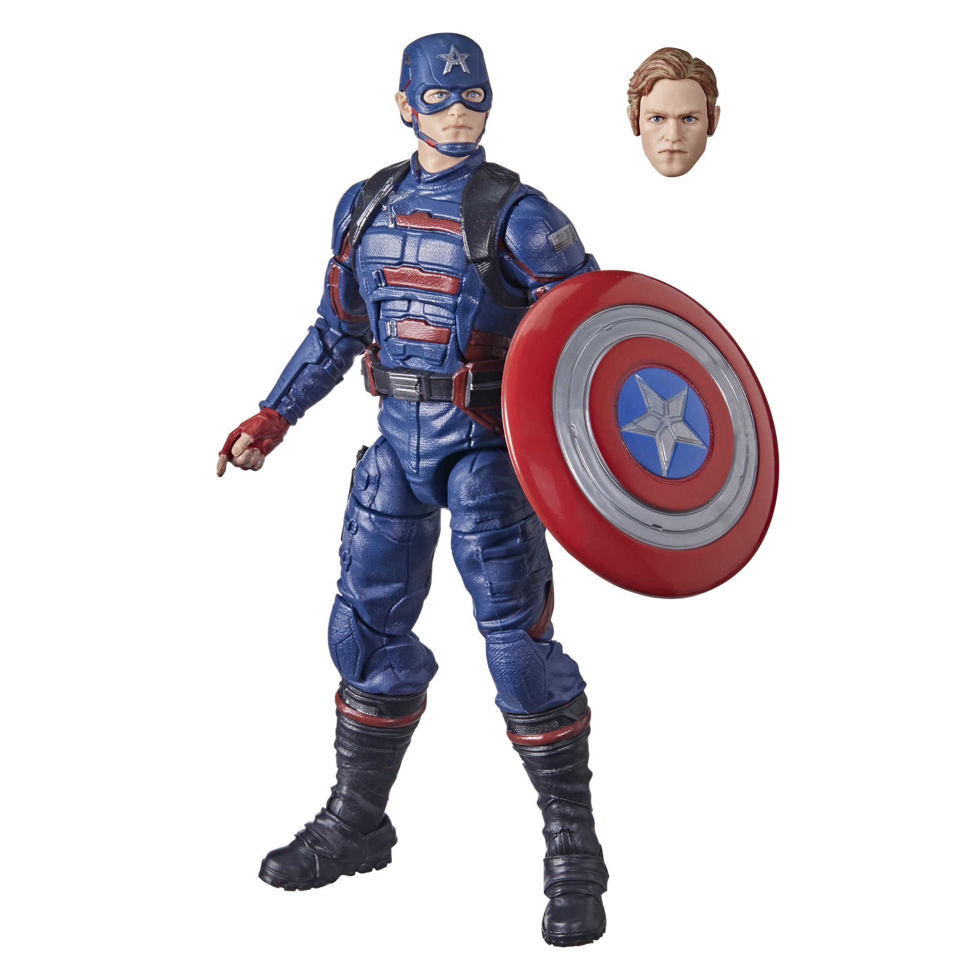 Hasbro Marvel Legends Series Avengers 6-inch Scale Captain America John F. Walker Figure ฮาสโบร มาร์เวล เลเจนด์ หุ่นโมเดลฟิกเกอร์ กัปตัน อเมริกา จอห์น เอฟ วอล์กเกอร์ ขนาด 6 นิ้ว ลิขสิทธิ์แท้