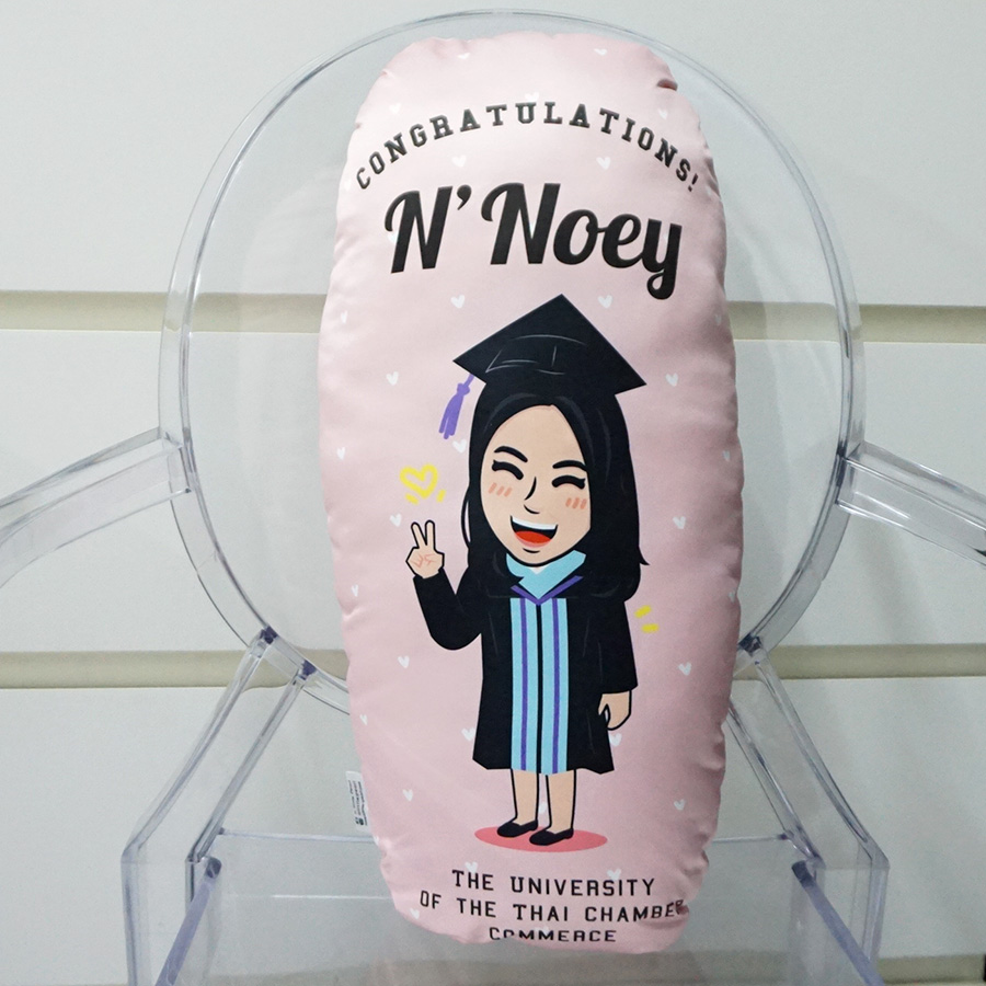 หมอนของขวัญรับปริญญา - ม.หอการค้า UTCC