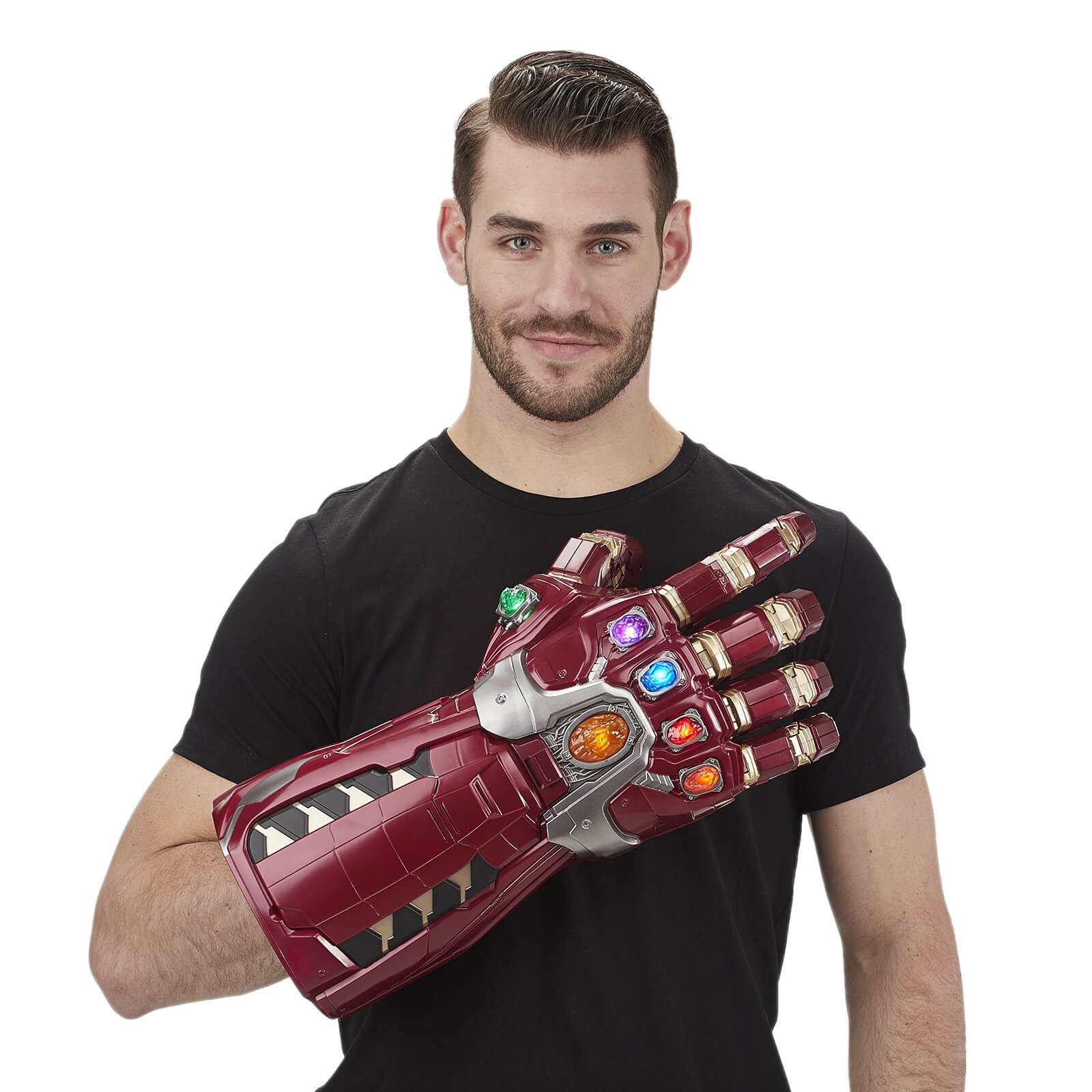 ถุงมือไอรอนแมน HASBRO MARVEL LEGENDS AVENGERS IRON MAN NANO GAUNTLET LEGENDS GEAR Articulated Electronic Fist ฮาสโบร มาร์เวล ลีเจนท์ นาโน กันท์เล็ท มีเสียง มีไฟ ขยับนิ้วได้