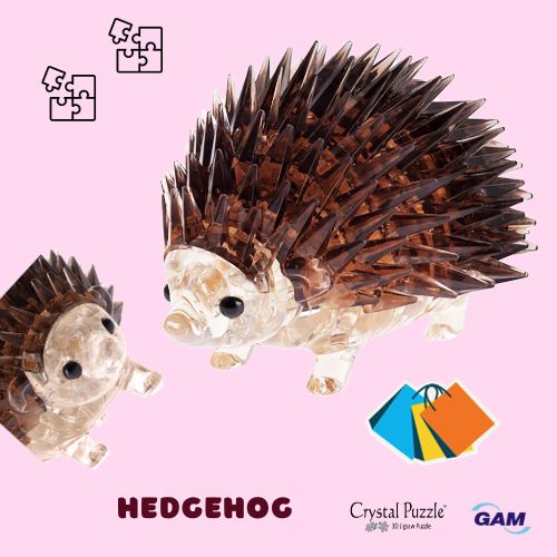 Hedgehog _3D Crystal Puzzle