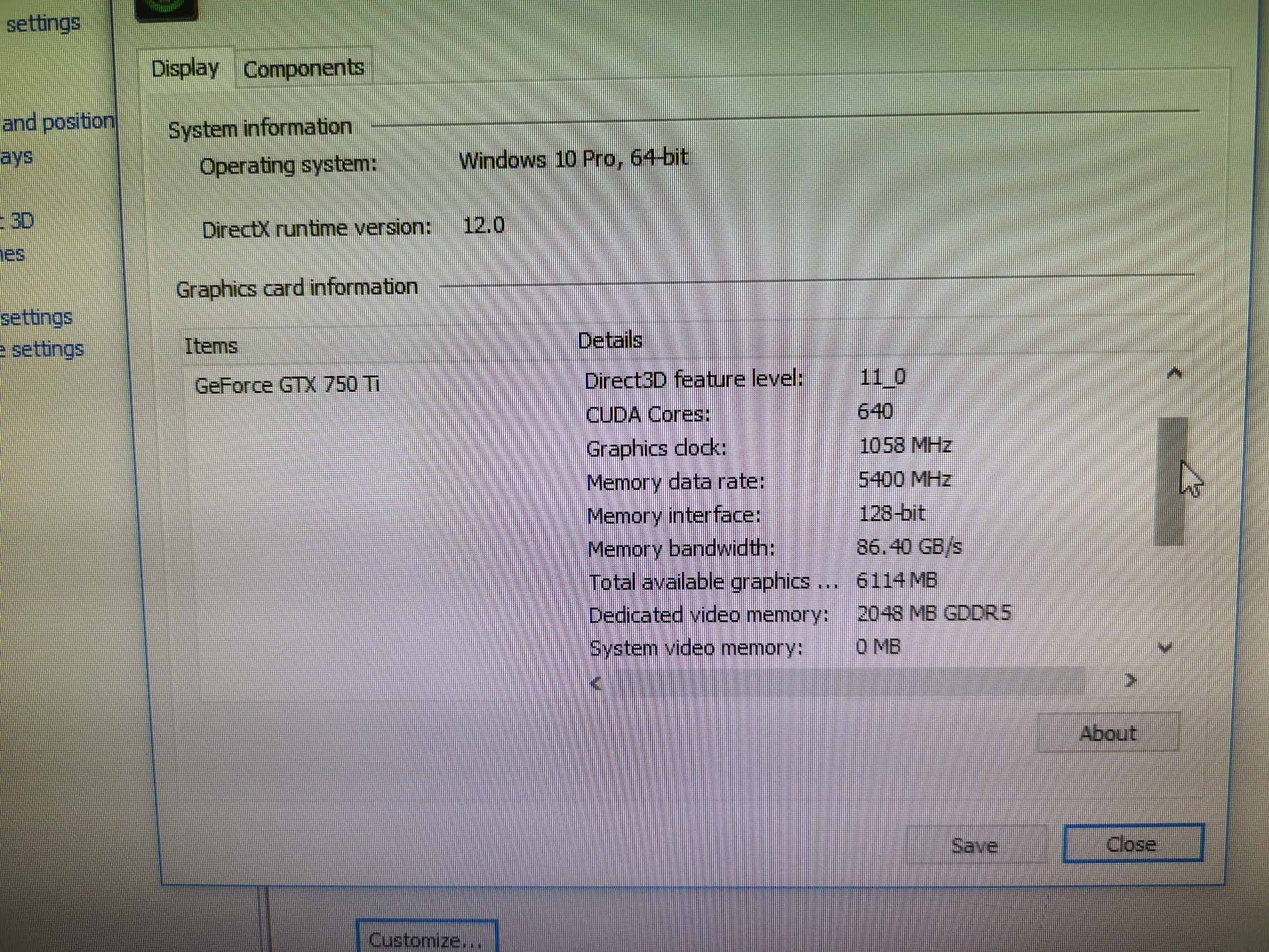 MSI GTX750Ti OC 2GB. DDR-5 2Fan