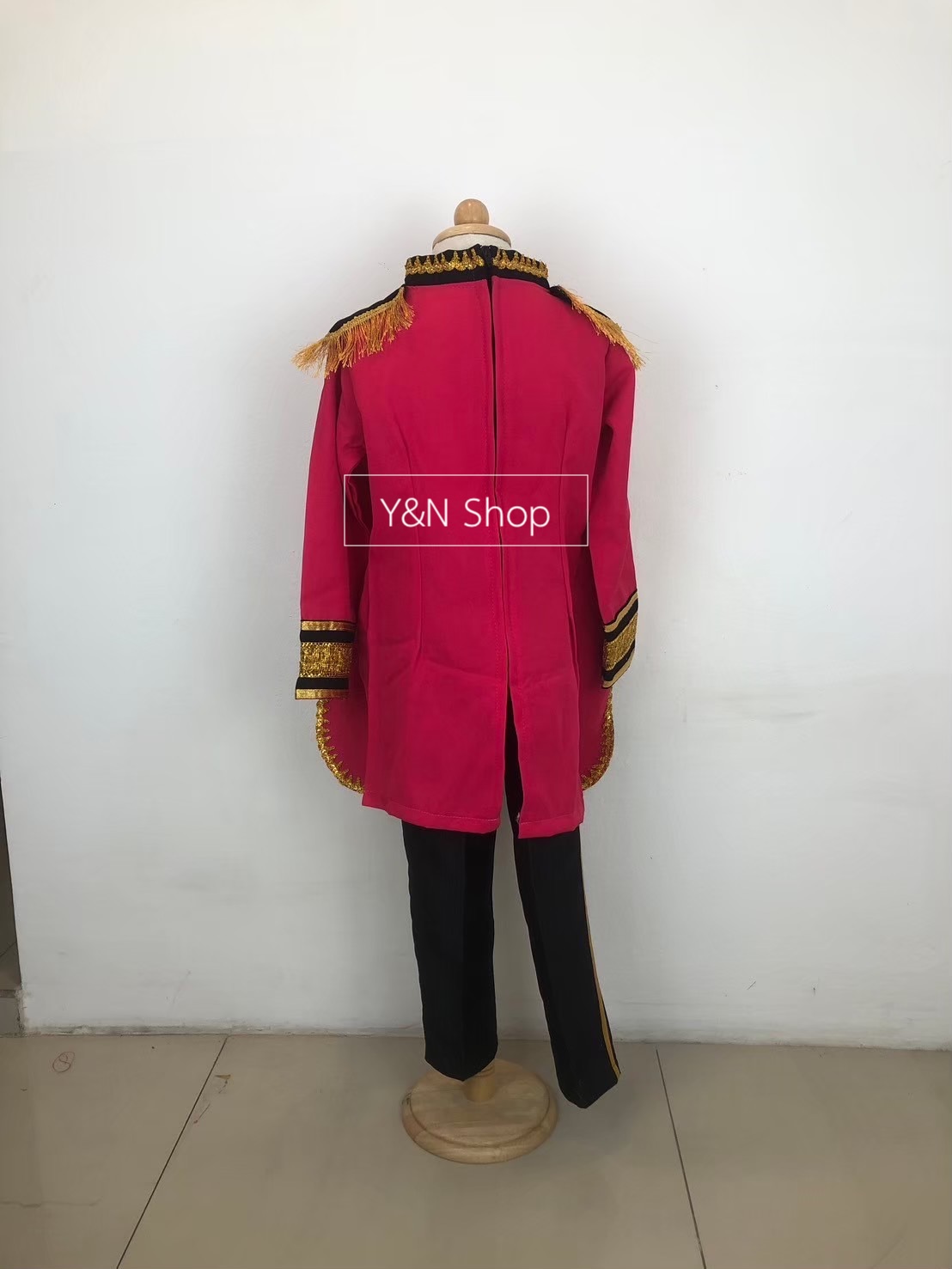 ชุดดรัมเมเยอร์เด็กชาย ชุดเชียร์ลีดเดอร์เด็กชาย มี 7 สี S M L งานตัดเย็บคุณภาพ ชุดกีฬาสีเด็ก Y&N Shop