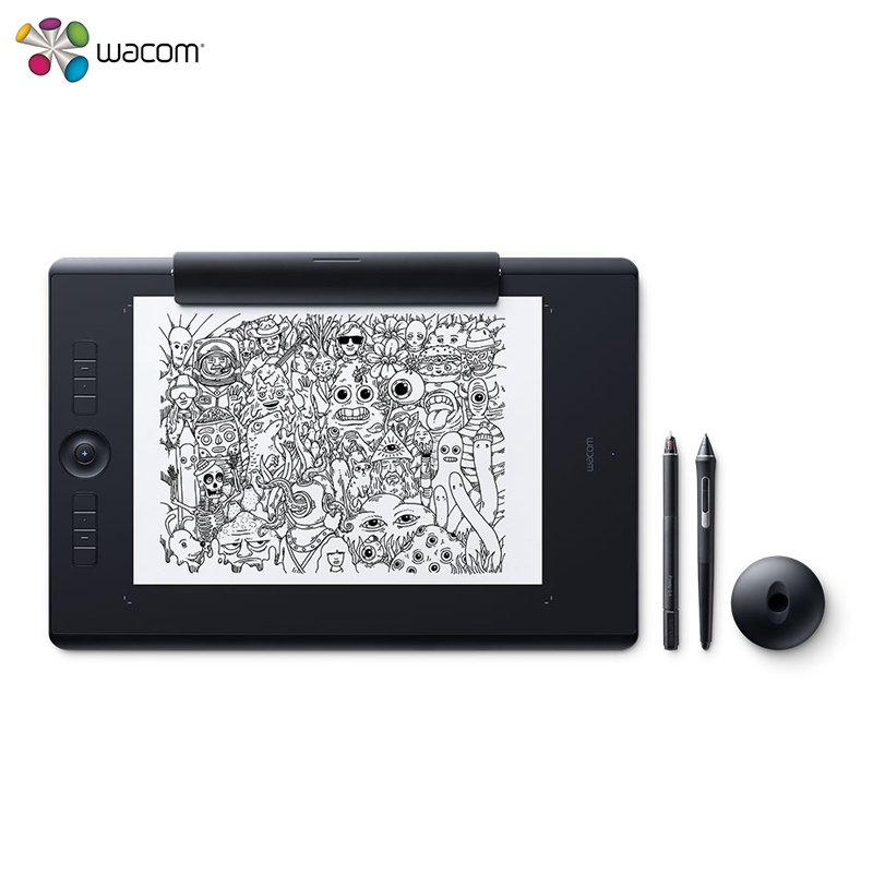 ขายถูก Wacom Intuos Pro M Paper Edition (PTH-660/K1-CX) แท็บเล็ตวาดภาพกราฟฟิก สำหรับระบบงานแบบดิจิตอล Bluetooth รับประกันศูนย์ไทย 1 ปี
