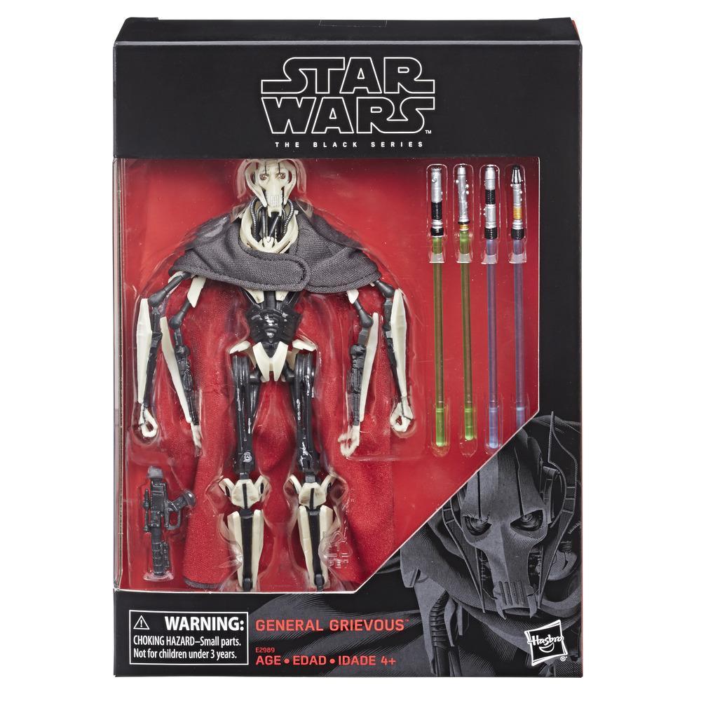 Hasbro Star Wars The Black Series General Grievous 6-inch-scale Figure ฮาสโบร สตาร์ วอร์ส เดอะ แบล็ค ซีรีส์ หุ่นโมเดลฟิกเกอร์ นายพลกรีวัส ขนาด6 นิ้ว ลิขสิทธิ์แท้
