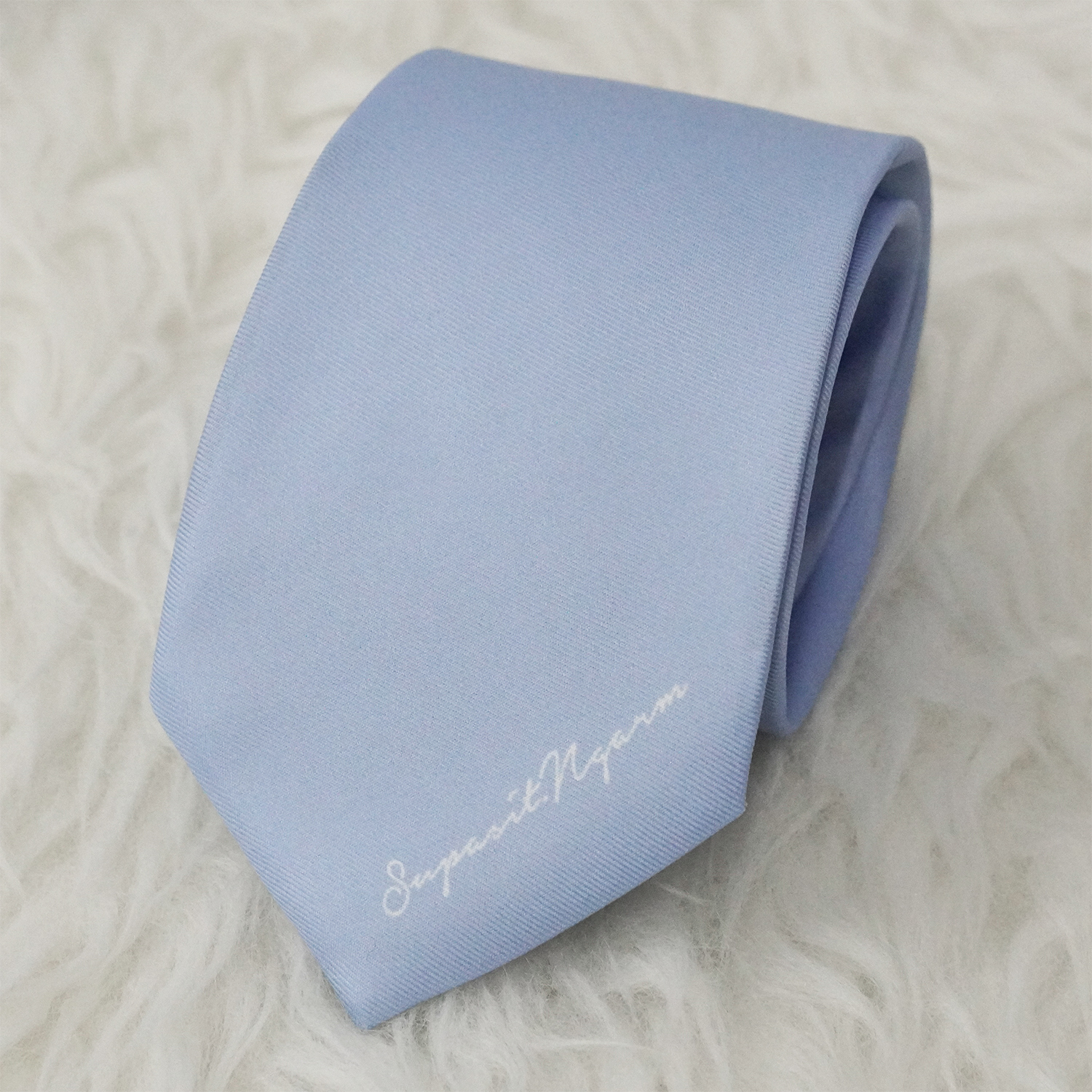 เนคไท สั่งทำใส่ชื่อ ขนาด 3" - Minimal - Indigo