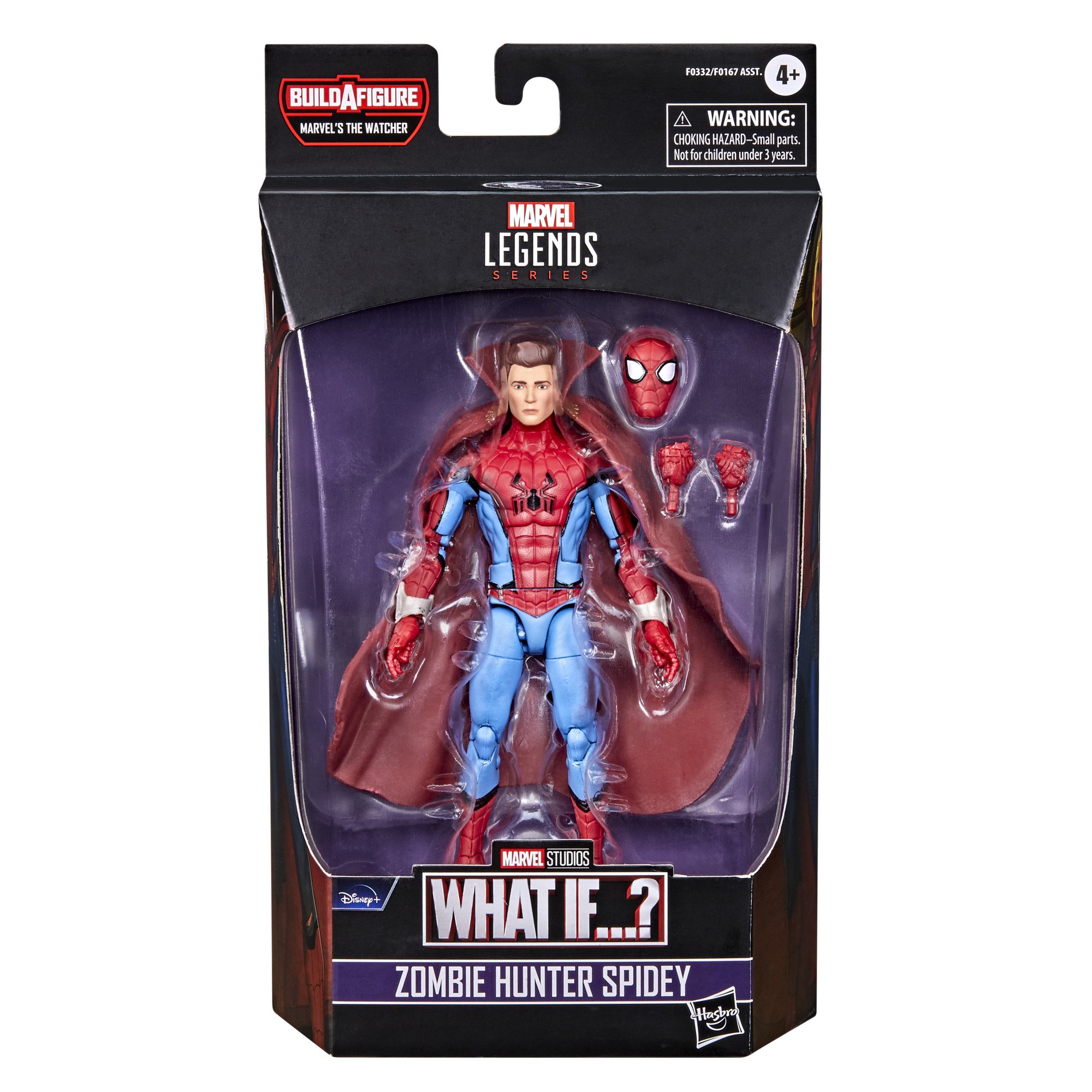 Hasbro Marvel Legends Series What If (Spider-Man) Zombie Hunter Spidey 6-inch Figure ฮาสโบร มาร์เวล เลเจนด์ ซีรี่ย์ส หุ่นโมเดลฟิกเกอร์ วอท อีฟ ซอมบี้ ฮันเตอร์ สไปดี้ ขนาด 6 นิ้ว ลิขสิทธิ์แท้