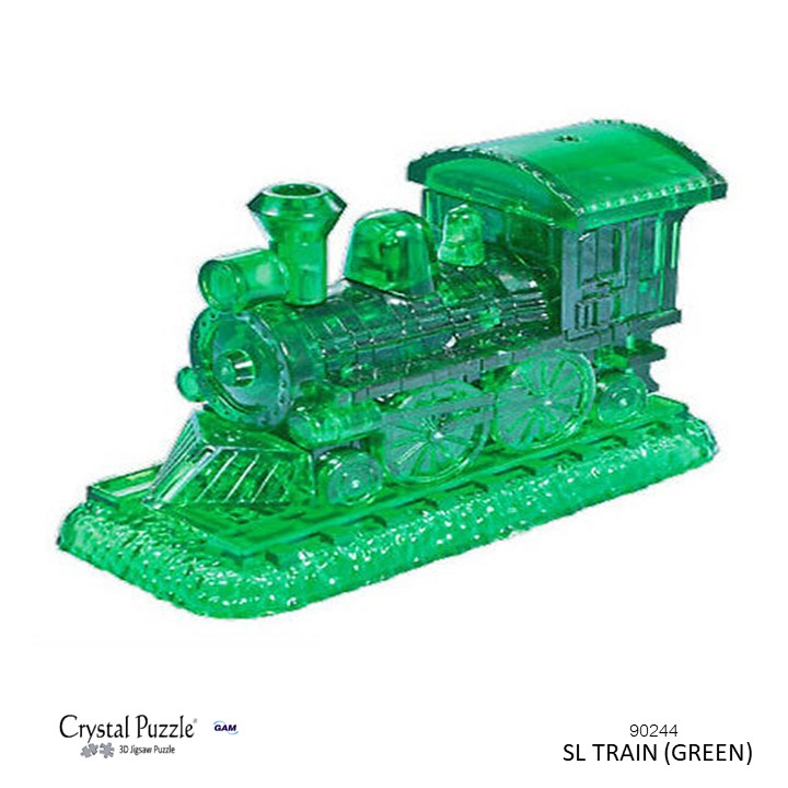 SL Train (green)_3D Crystal Puzzle