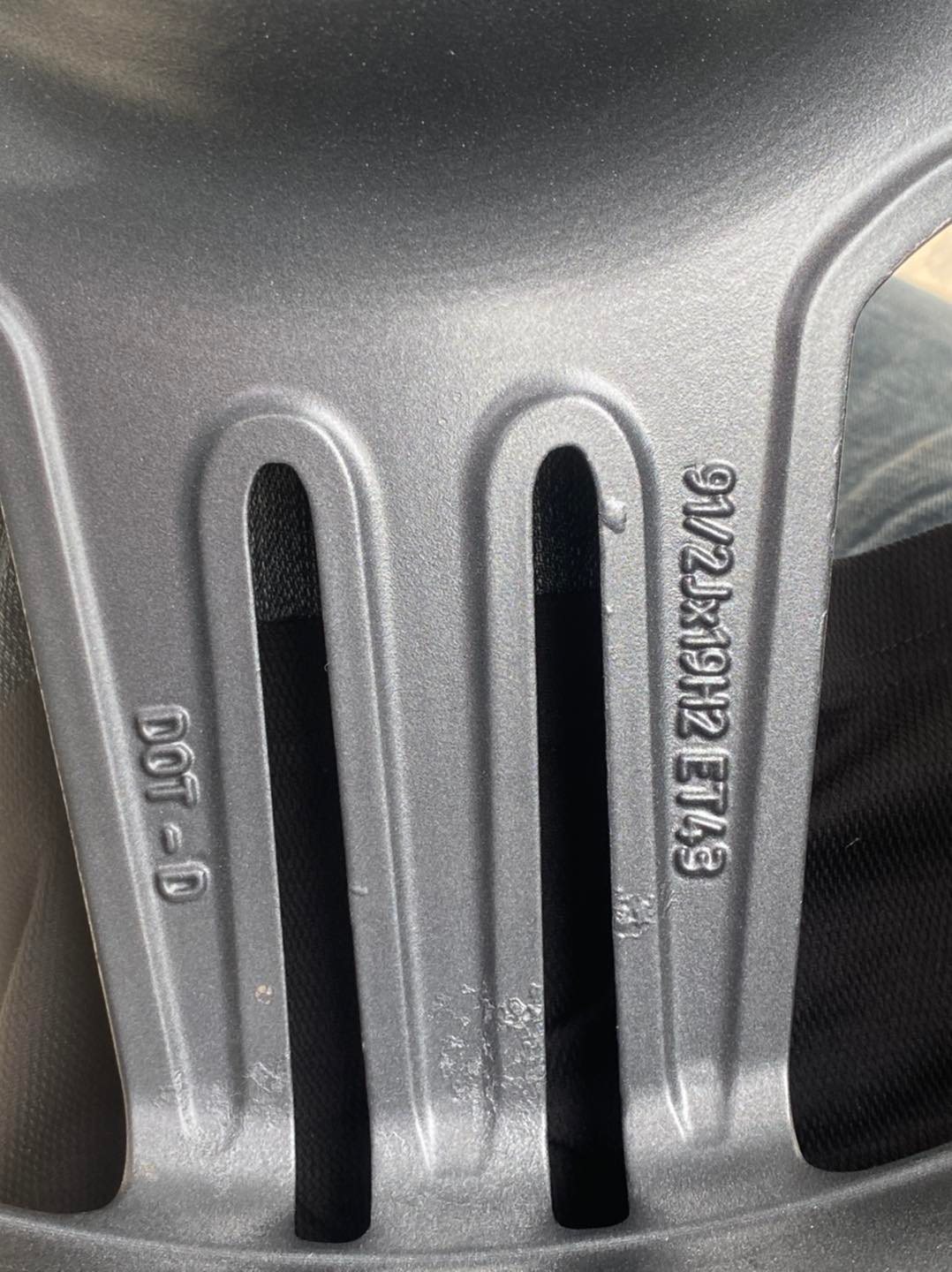 ล้อเบนซ์แท้ AMG ST7 w221 19" S63