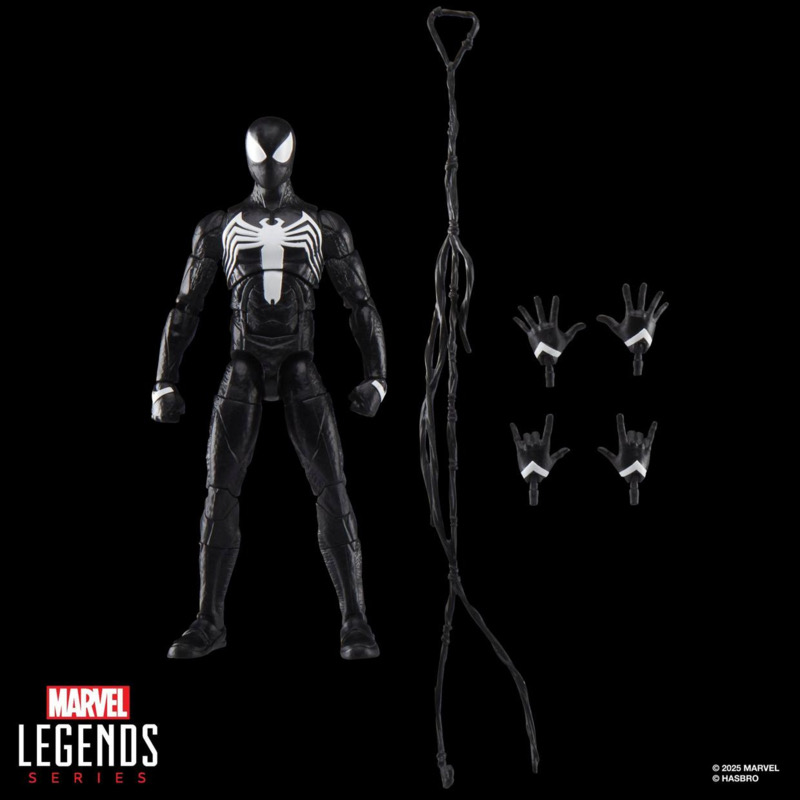 Hasbro Marvel Legends Series Gamerverse Peter Parker Black Suit Spider-Man Action Figure ฮาสโบร มาร์เวล เลเจนด์ ซีรี่ย์ส หุ่นโมเดลฟิกเกอร์ เกมเมอร์เวิร์ส แบล็ค สูท ปีเตอร์ ปาร์คเกอร์ สไปเดอร์-แมน ขนาด 6 นิ้ว ลิขสิทธิ์แท้