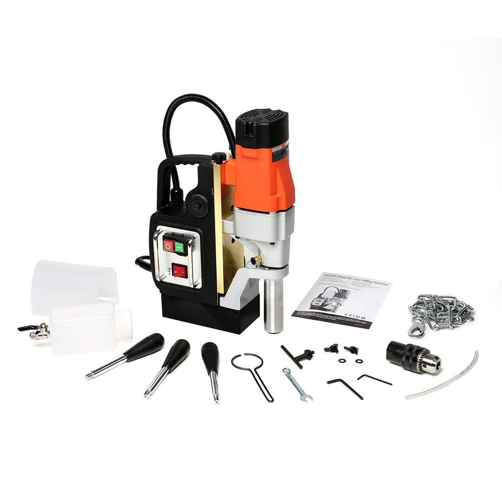 Magnetic Core Drill / สว่านแท่นแม่เหล็กไฟฟ้า AGP Model : MD-350-N [1100W] / ความสามารถในการเจาะ : โต = 35 mm , ลึก = 50mm