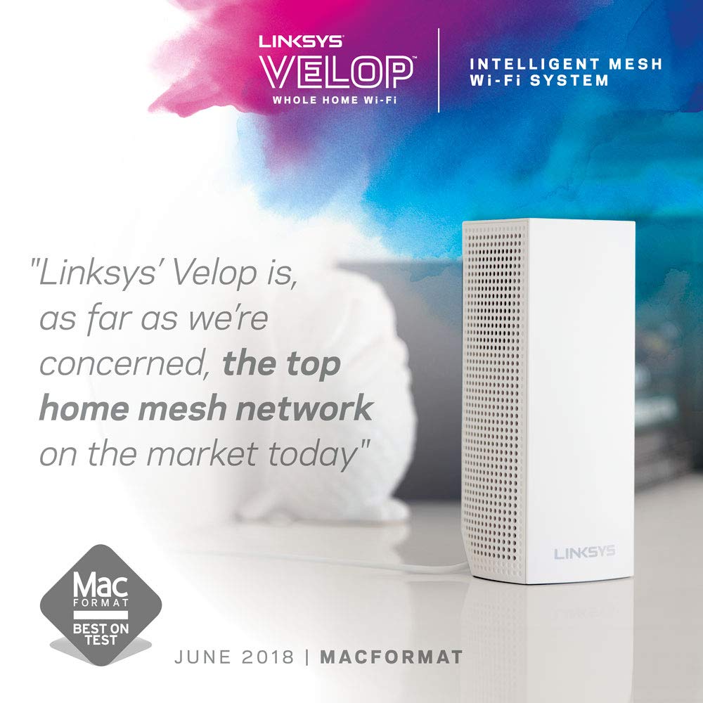 ขายถูก LINKSYS VELOP WHOLE HOME MESH WI-FI TRI-BAND