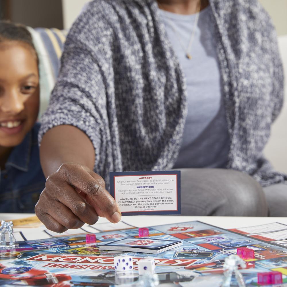 บอร์ดเกมส์ แบรนด์ Hasbro Monopoly Transformers Edition โมโนโพลี่ ทรานสฟอเมอร์ส รุ่น F1660