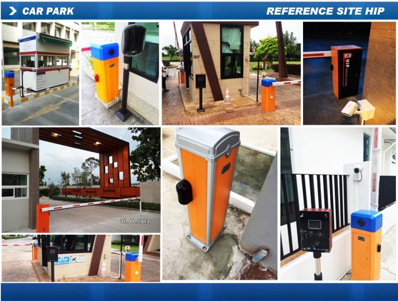 ขายถูก ระบบแขนไม้กั้นรถยนต์ HIP Intelligent Barrier CMW1026 Gate barrier & Stralight arm 6M 6Second ไม้ขวา