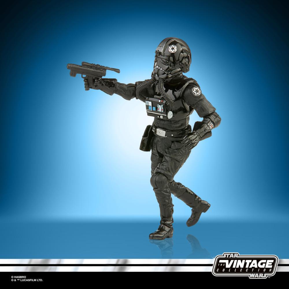 Hasbro Kenner The Vintage Collection Star Wars TIE Fighter Pilot 3.75-inch-scale Action Figure ฮาสโบร สตาร์ วอร์ส หุ่นโมเดลฟิกเกอร์ นักบินทายไฟต์เตอร์ ขนาด 3.75 นิ้ว ลิขสิทธิ์แท้