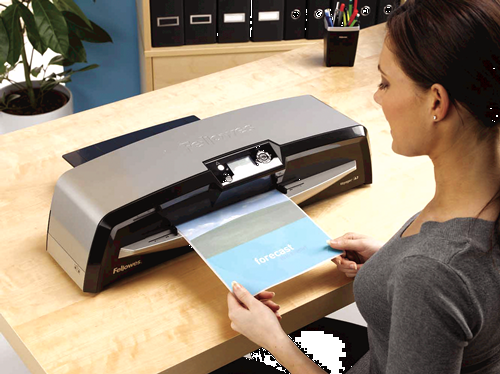 ขายถูก เครื่องเคลือบบัตร Fellowes Voyager A3