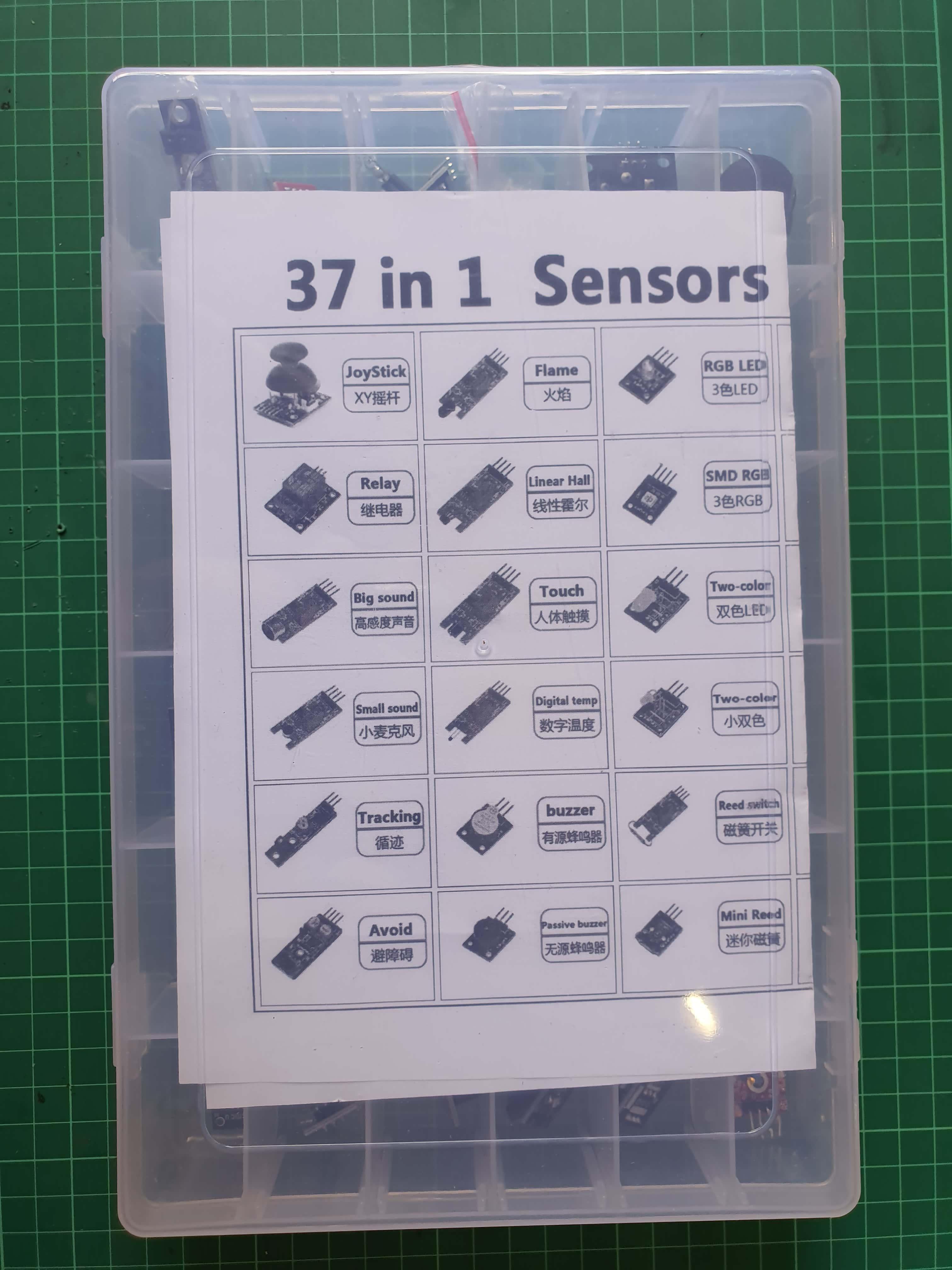 37 Sensor Kits Box