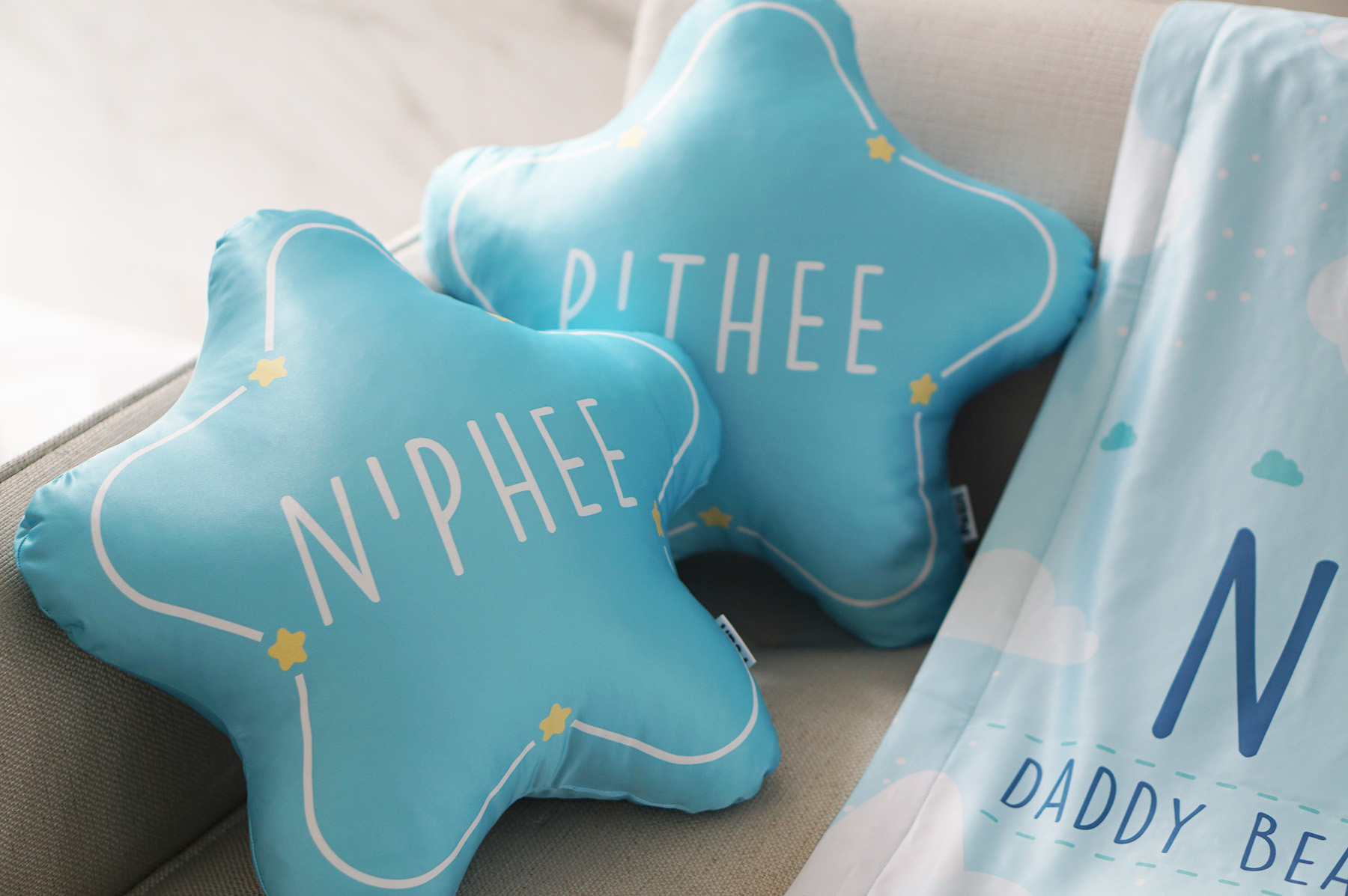 หมอนลายดาว Star