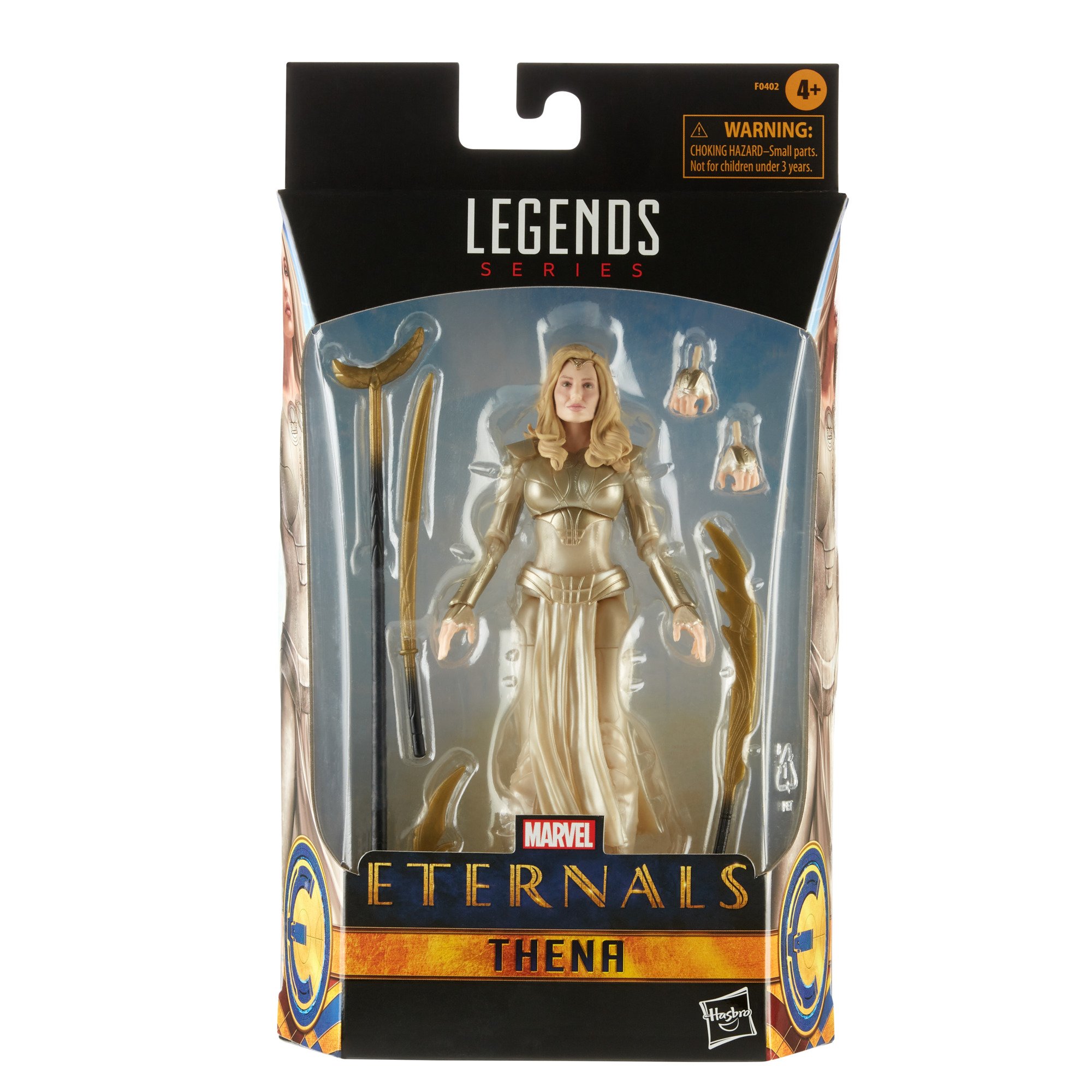Hasbro Marvel Legends Series Eternals Thena 6-inch Figure ฮาสโบร มาร์เวล เลเจนด์ ซีรี่ย์ส หุ่นโมเดลฟิกเกอร์ อีเทอนอลส์ ธีนา ขนาด 6 นิ้ว ลิขสิทธิ์แท้