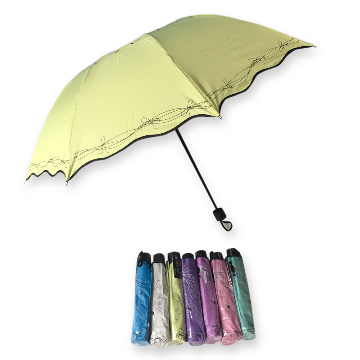 ร่มโค้ง24นิ้วรหัส1637