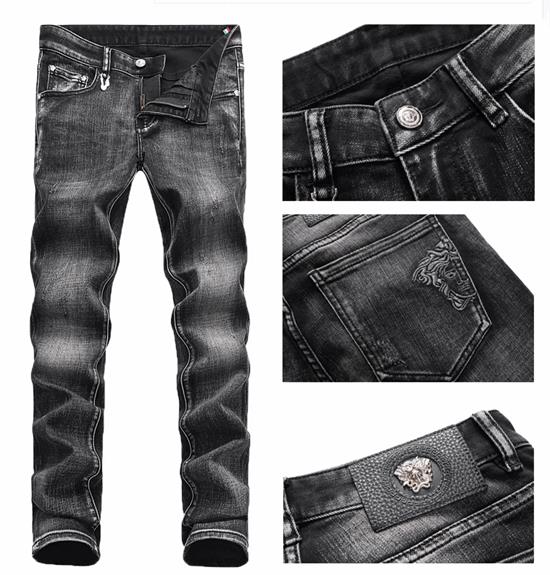 000998 ยีนส์ Ajaz James Style Versace Italy New Summer 2019 Jeans Denim Slim feet Size 28-38