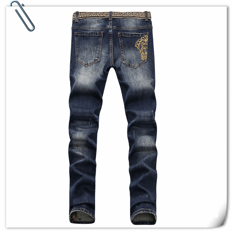 000995 ยีนส์ Ajaz James Style Versace Italy New Summer 2019 Jeans Denim Slim feet Size 28-38