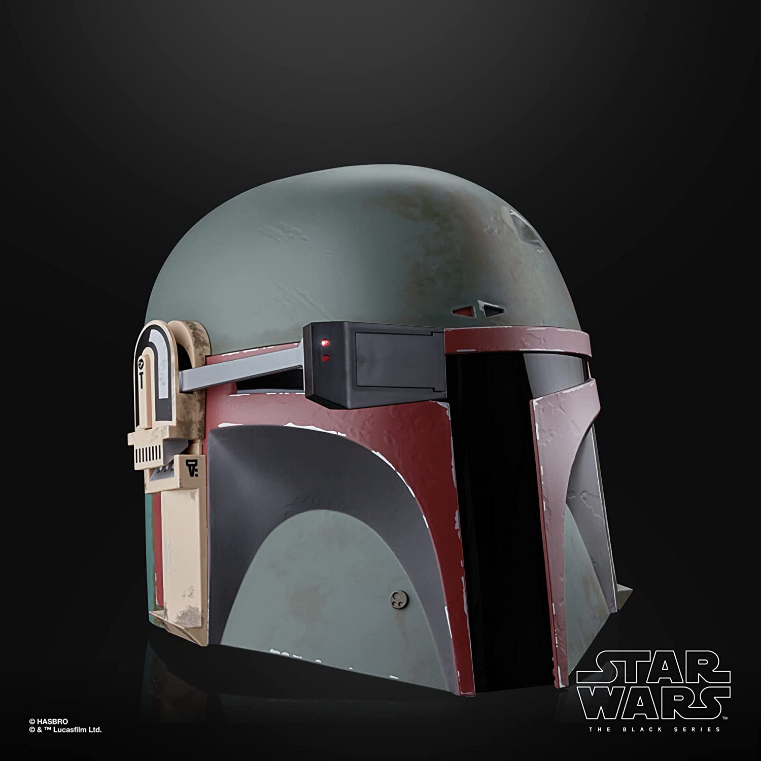 Hasbro Star Wars The Black Series Boba Fett (Re-Armored) Premium Electronic Helmet ฮาสโบร สตาร์ วอร์ส เดอะ แบล็ค ซีรี่ย์ส หน้ากาก โบบา เฟทท์ (รี-อาเมอร์) ลิขสิทธิ์แท้